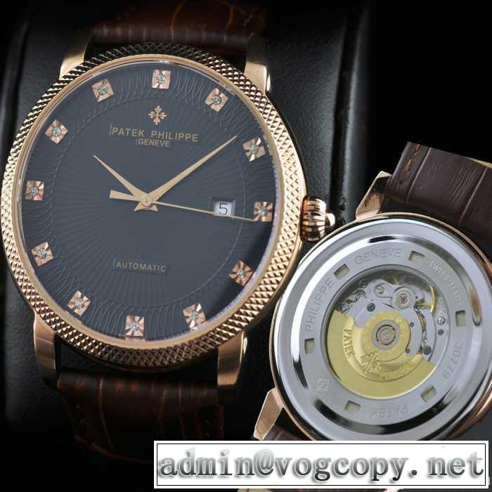 自動巻き スイスムーブメント  男性用腕時計 patek philippe philippe パテックフィリップ  メンズ腕時計
